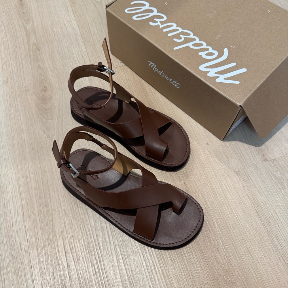 Madewell Natasha Flatform Leather Sandal
